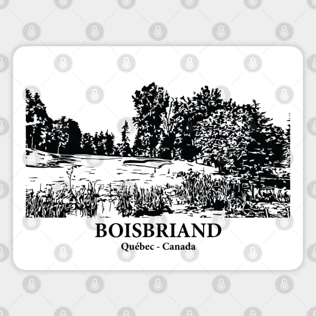 Boisbriand - Québec Magnet by Lakeric